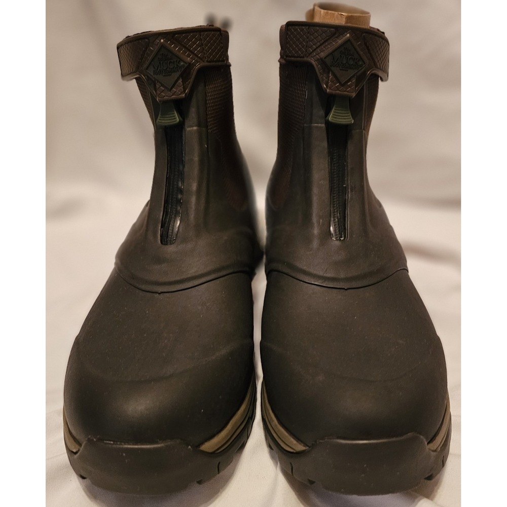NWOT The Origional Muck Apex Mid Ankle Zip Suze 11 Brown Outdoor Hunting